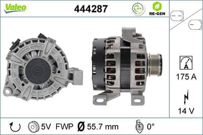 Alternador VALEO 444287