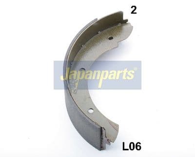 Juego de zapatas de frenos JAPANPARTS GF-L06AF