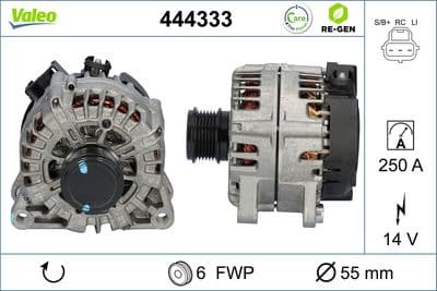 Alternador VALEO 444333