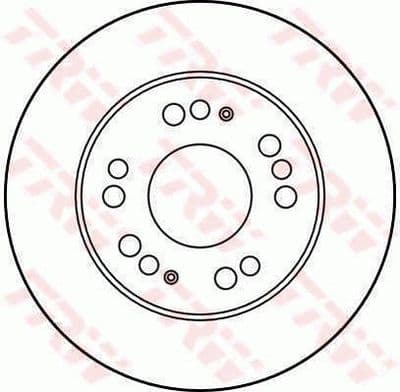 Disco de freno TRW DF2718