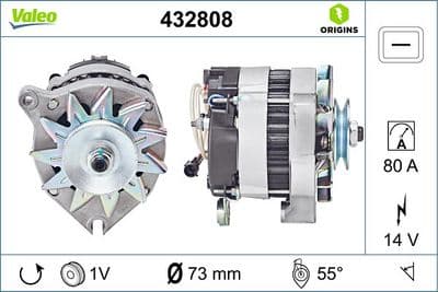 Alternador VALEO 432808