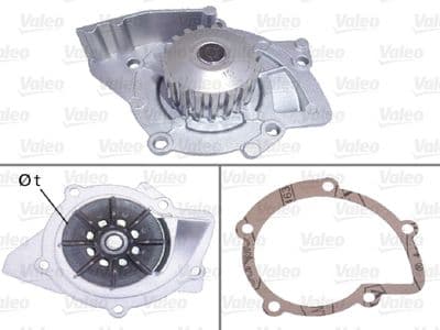 Bomba de agua, refrigeración del motor VALEO 506719