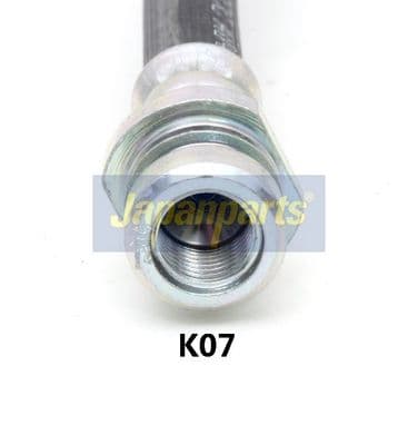 Soporte, manguera de freno JAPANPARTS TF-K07