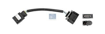 Cable adaptador, tapa de control (suministro de aire) DT Spare Parts 7.53630