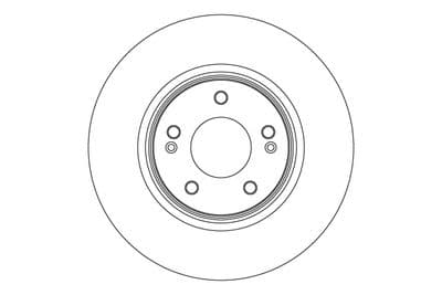 Disco de freno TRW DF6763S