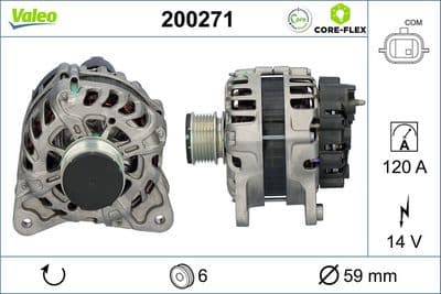 Alternador VALEO 200271