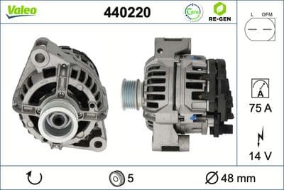 Alternador VALEO 440220
