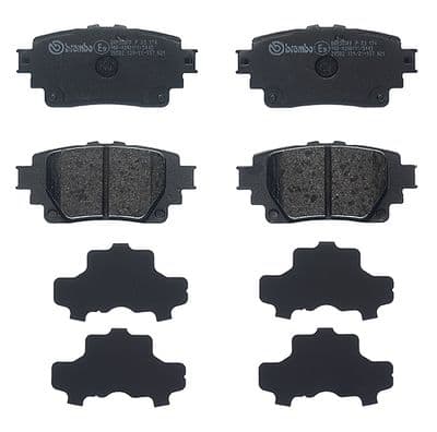 Juego de balatas de freno BREMBO P 83 174