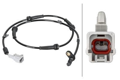 Sensor, revoluciones de la rueda HELLA 6PU 012 806-731
