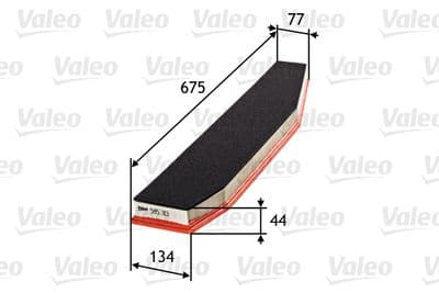 Filtro de aire VALEO 585313