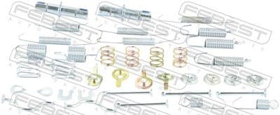 Juego de accesorios, zapatas de freno de estacionamiento FEBEST 0104-GRJ150R-KIT