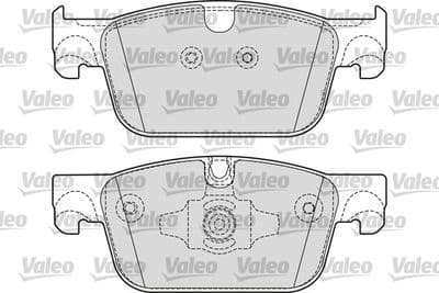 Juego de balatas de freno VALEO 601698