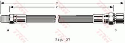 Manguera de frenos TRW PHB151