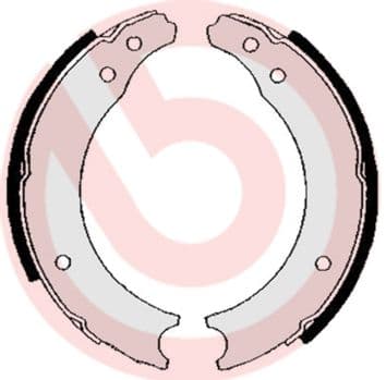 Juego de zapatas de frenos BREMBO S 68 502