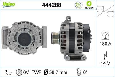 Alternador VALEO 444288