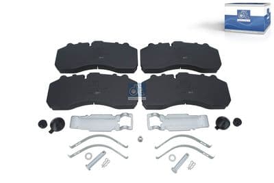 Juego de balatas de freno DT Spare Parts 4.90930