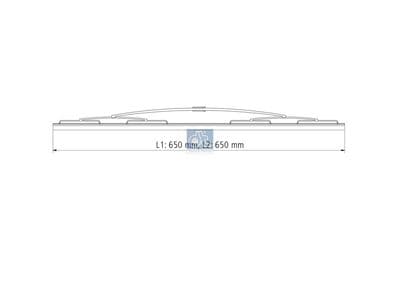 Limpiaparabrisas DT Spare Parts 7.97200