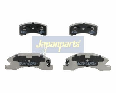 Juego de balatas de freno JAPANPARTS PA-609AF