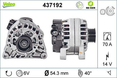 Alternador VALEO 437192