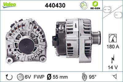 Alternador VALEO 440430