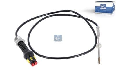 Sensor, de temperatura de gas de escape DT Spare Parts 5.44019