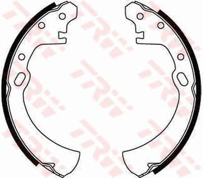 Juego de zapatas de frenos TRW GS8589