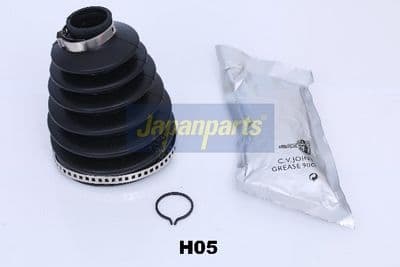 Juego de fuelles, eje de transmisión JAPANPARTS KB-H05