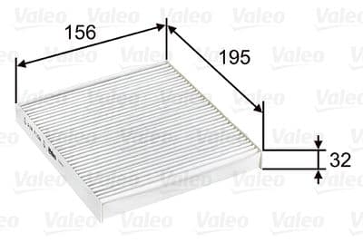 Filtro, aire del interior VALEO 715637