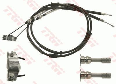 Cable de accionamiento, freno de estacionamiento TRW GCH432