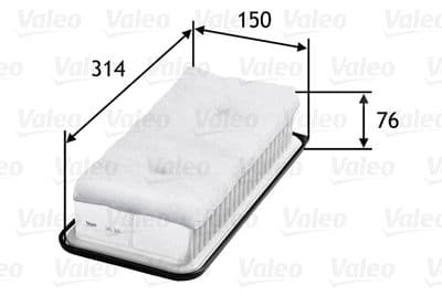 Filtro de aire VALEO 585300