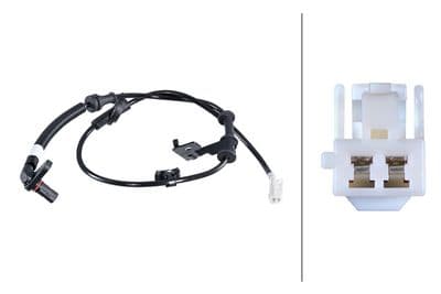 Sensor, revoluciones de la rueda HELLA 6PU 358 268-891