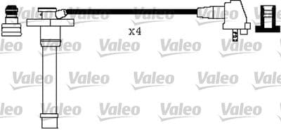 Juego de cables de encendido VALEO 346418