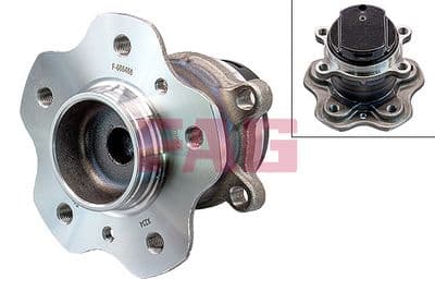 Juego de balero de rueda Schaeffler FAG 713 6331 90