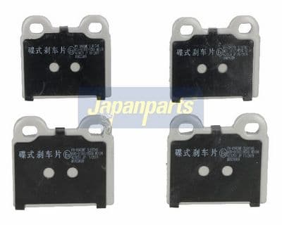 Juego de balatas de freno JAPANPARTS PA-0943AF