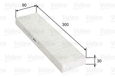 Filtro, aire del interior VALEO 715754
