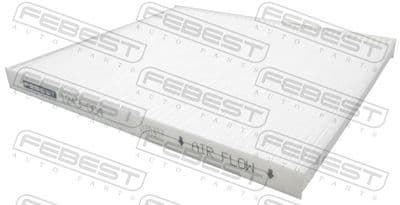 Filtro, aire del interior FEBEST 1243-004