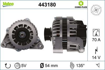 Alternador VALEO 443180