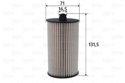 Filtro combustible VALEO 587071