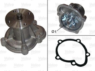Bomba de agua, refrigeración del motor VALEO 506023