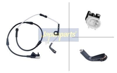 Contacto de aviso, desgaste de balatas de frenos JAPANPARTS BPW-087