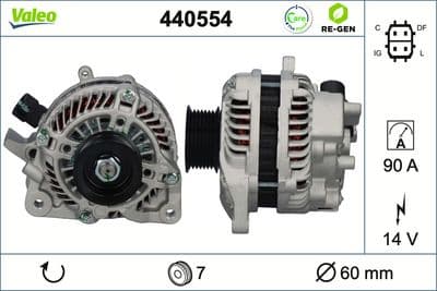Alternador VALEO 440554