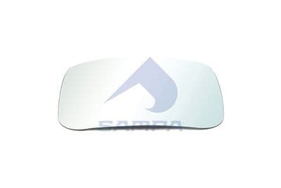 Cristal de espejo, espejo retrovisor exterior SAMPA 207.485
