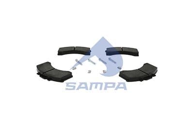 Juego de balatas de freno SAMPA 096.600