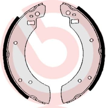 Juego de zapatas de frenos BREMBO S 24 502