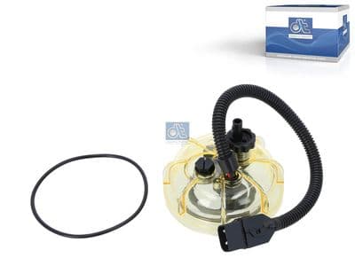 Tapa, filtro de combustible DT Spare Parts 2.12258