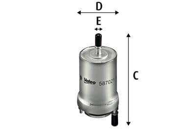 Filtro combustible VALEO 587021