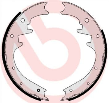 Juego de zapatas de frenos BREMBO S 37 504