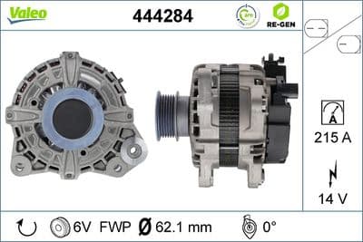 Alternador VALEO 444284