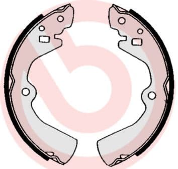 Juego de zapatas de frenos BREMBO S 56 516