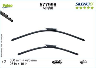 Limpiaparabrisas VALEO 577998